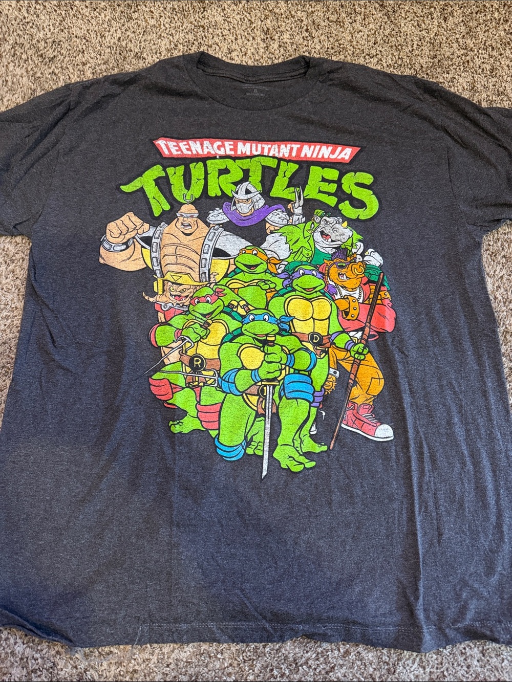 Teenage Mutant Ninja Turtles Graphic Short Sleeve Tee - Black